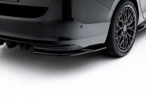 Maxton Design bočné spoilery zadného nárazníka ŠKODA Superb IV Sportline Ver.1 - čierny lesklý