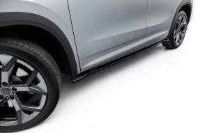 Maxton Design bočné prahové lišty ŠKODA Kodiaq II Sportline - čierny lesklý