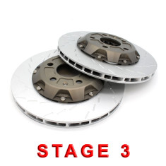 Racingline Performance STAGE 3 sada zadných 2-dielnych plávajúcich ventilovaných brzdových kotúčov 310x22mm AUDI A3/S3/RS3 8V/8Y, TTS/TTRS 8S, SQ2, Q3/RSQ3
