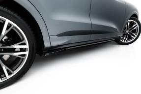 Maxton Design bočné prahové lišty AUDI SQ5 / Q5 S-Line III Sportback / SUV - čierny lesklý