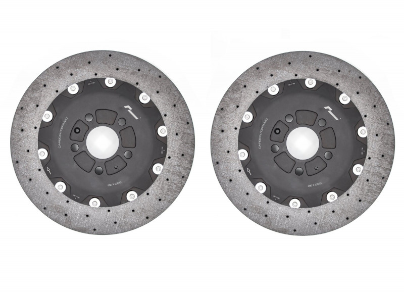 Racingline Performance sada náhradných karbónových predných brzdových kotúčov 355x32mm pre Stage 3+ 6-piestový predný brzdový kit