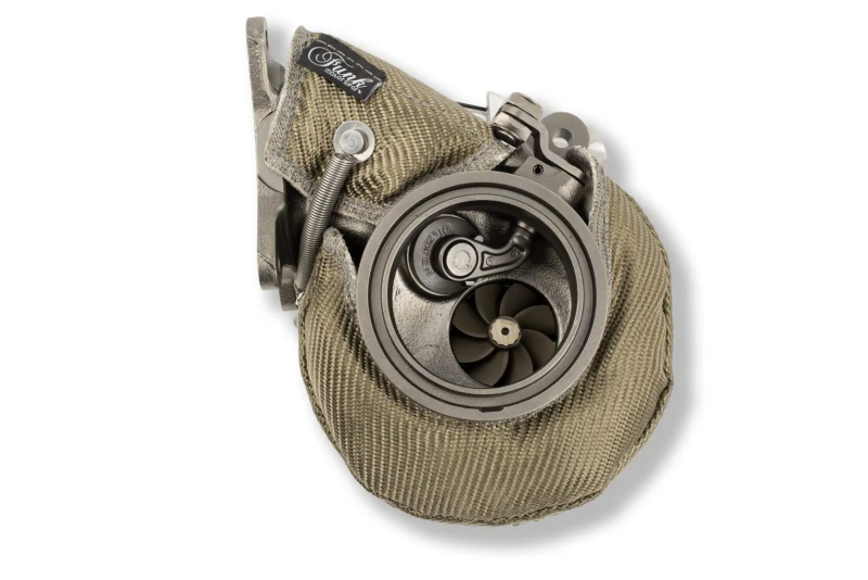 Funk Motorsport tepelná ochrana (tepelný štít) turbodúchadla Garrett Powermax GT2260 - titánová