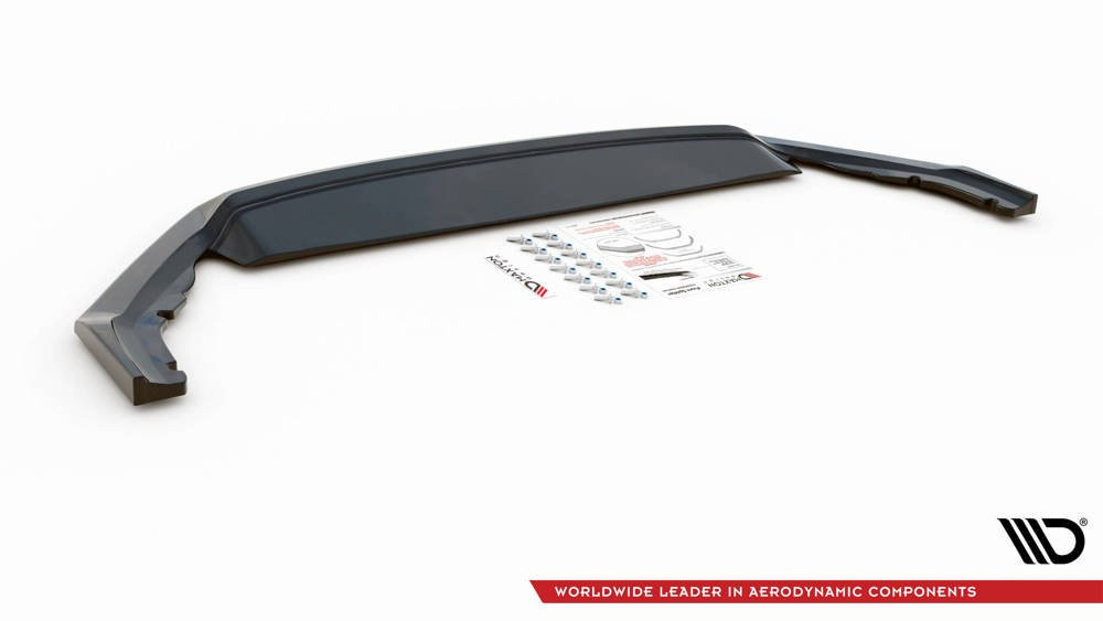 Maxton Design spoiler predného nárazníka ŠKODA Octavia IV RS Ver.4 - carbon look