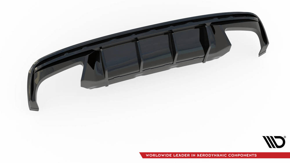 Maxton Design spoiler zadného nárazníka ŠKODA Octavia IV RS - bez povrchovej úpravy