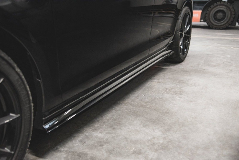 Maxton Design bočné prahové lišty VW Golf VII GTI TCR - čierny lesklý