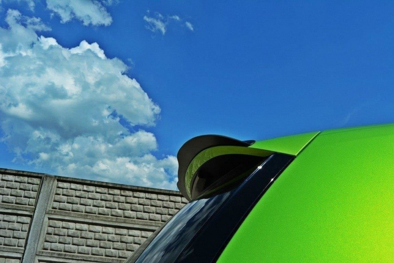 Maxton Design predĺženie strešného spoilera VW Scirocco 3 R pred FL - čierny lesklý