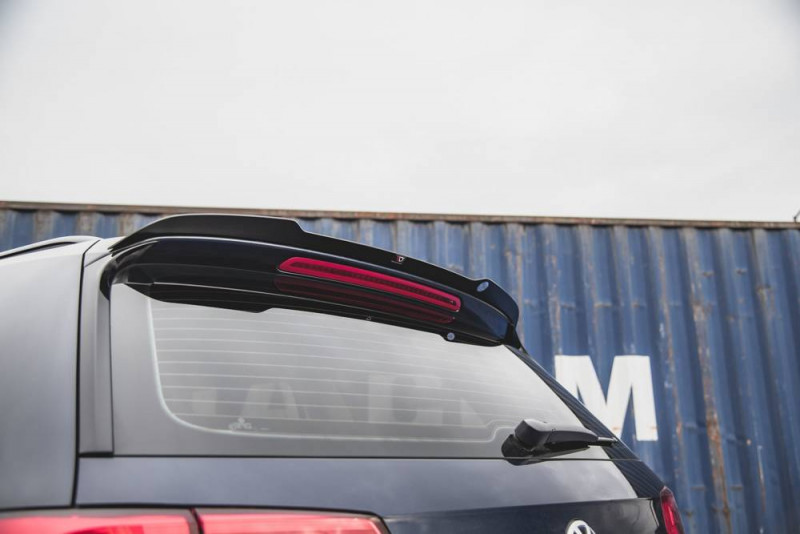 Maxton Design predĺženie strešného spoilera VW Passat B8 Variant pred FL - čierny lesklý