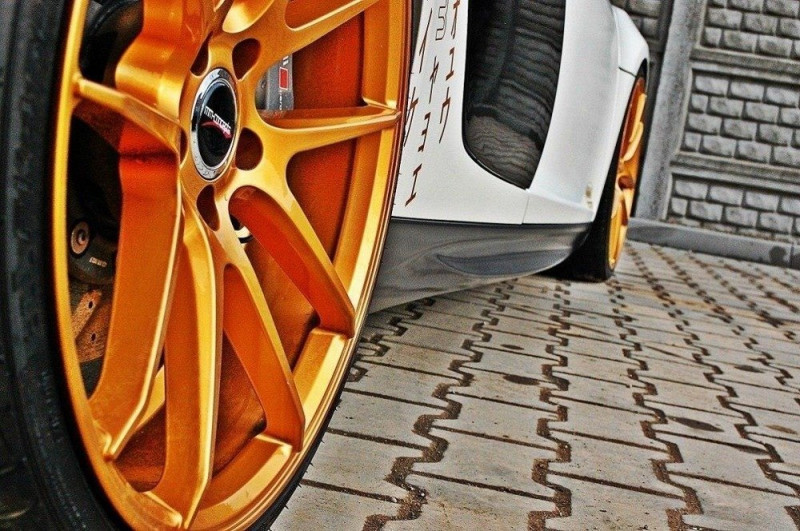 Maxton Design bočné prahové lišty AUDI R8 Type 42 - bez povrchovej úpravy