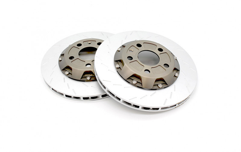 Racingline Performance STAGE 3 sada zadných 2-dielnych plávajúcich ventilovaných brzdových kotúčov 310x22mm AUDI A3/S3/RS3 8V/8Y, TTS/TTRS 8S, SQ2, Q3/RSQ3 