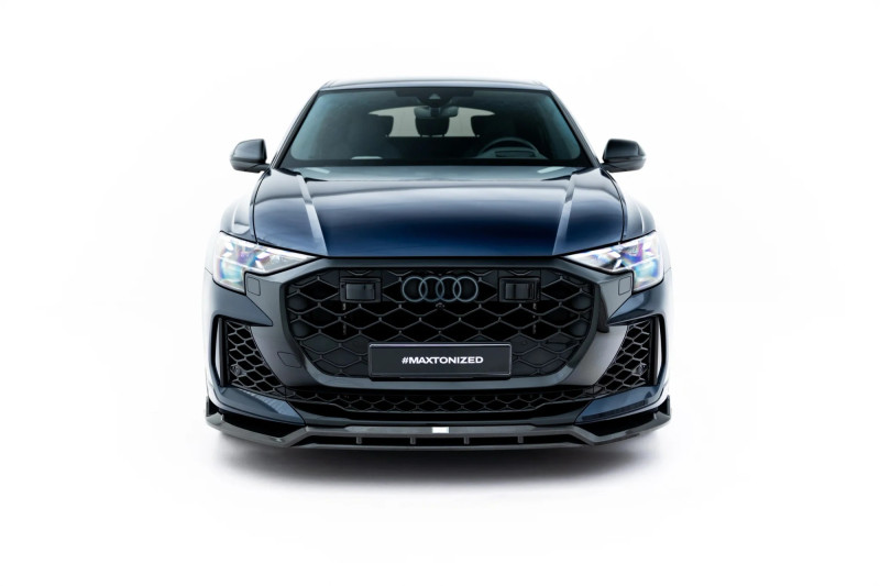 Maxton Design spoiler predného nárazníka AUDI RS Q8 po FL - pravý karbón