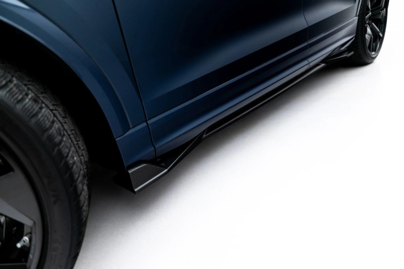 Maxton Design bočné prahové lišty AUDI RS Q8 po FL - pravý karbón