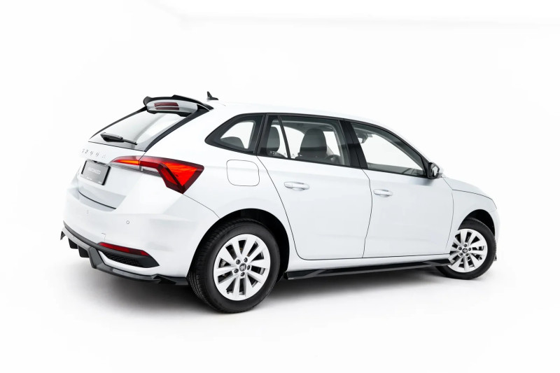 Maxton Design bočné prahové lišty ŠKODA Scala po FL - čierny lesklý