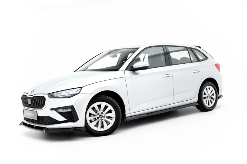 Maxton Design bočné prahové lišty ŠKODA Scala po FL - čierny lesklý
